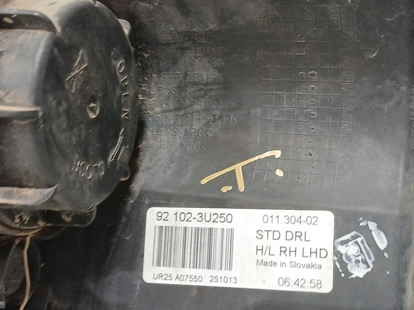 Faro Derecho para Kia Sportage Iii (Sl)