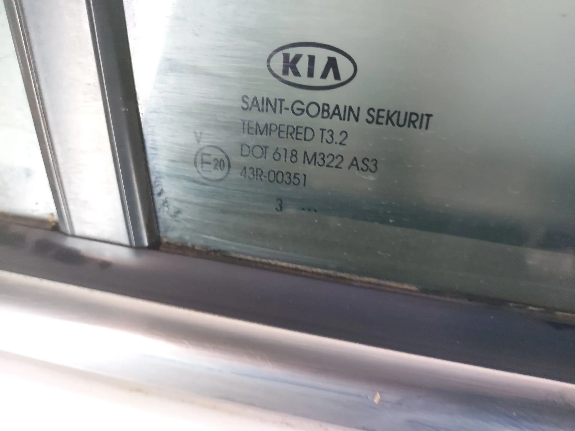Puerta Trasera Derecha para Kia Sportage Iii (Sl)