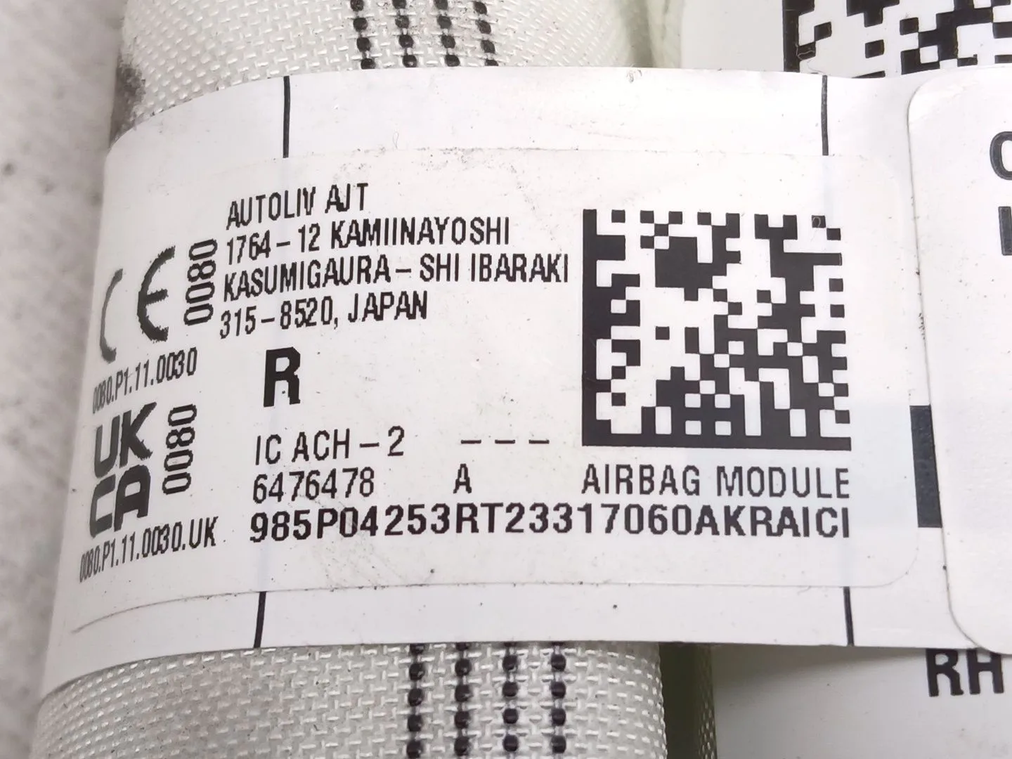 Airbag Cortina Delantero Derecho para Renault Arkana I (Lcm_, Ldn_)