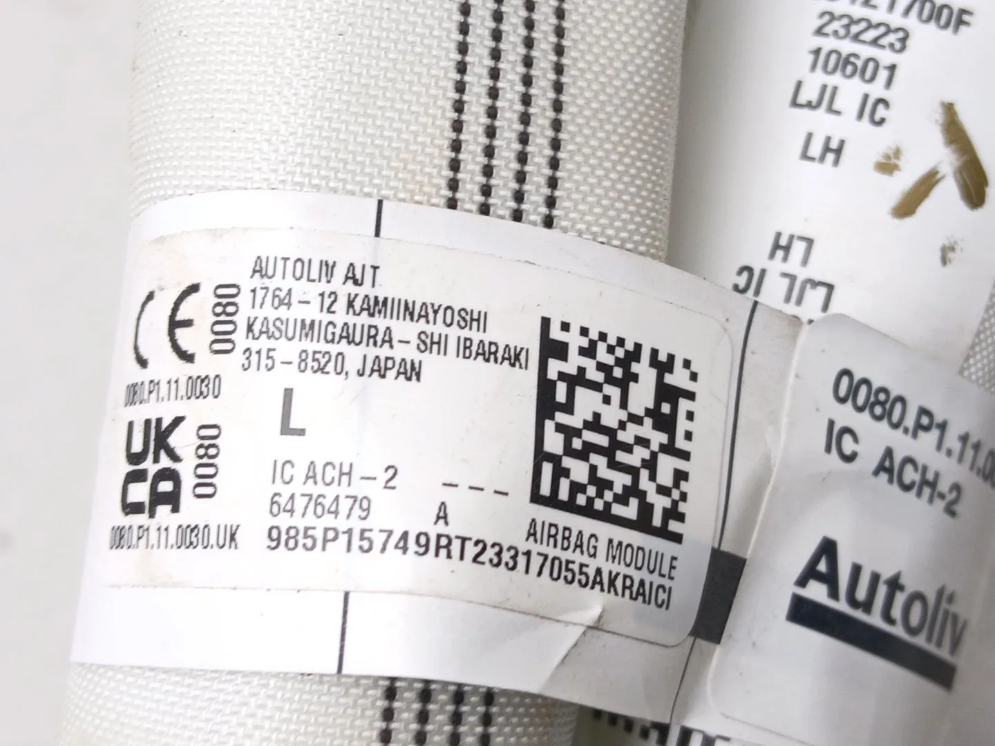 Airbag Cortina Delantero Izquierdo para Renault Arkana I (Lcm_, Ldn_)