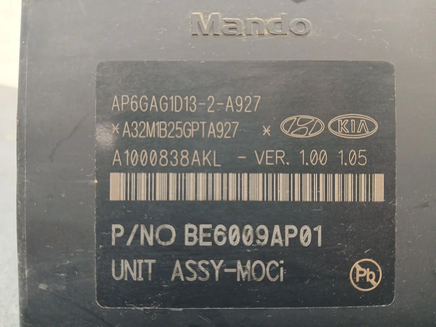 Abs para Kia Sportage Iv (Ql, Qle)