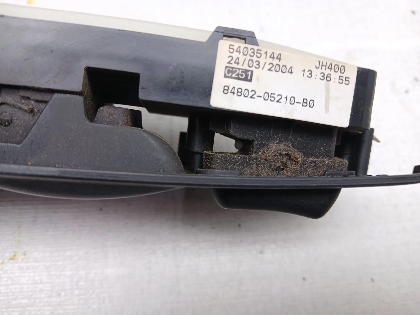 Mando Elevalunas Delantero Izquierdo para Toyota Avensis Berlina (T25)