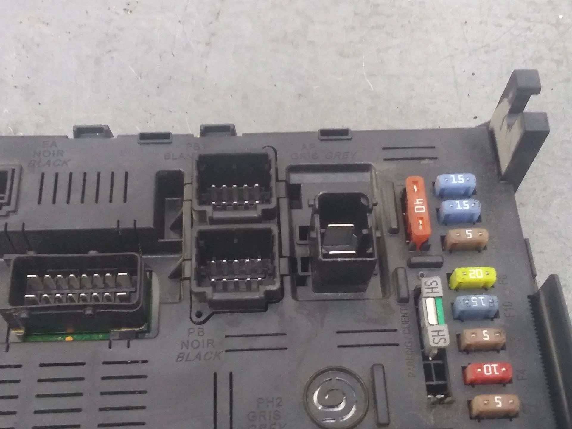 Centralita Bsi para Peugeot 307 (3A/C)