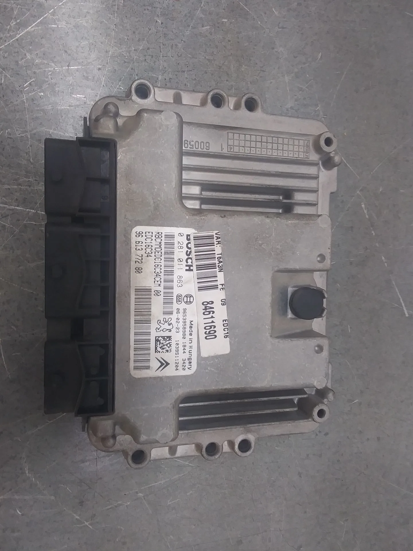 Centralita Motor Uce para Peugeot 307 (3A/C)
