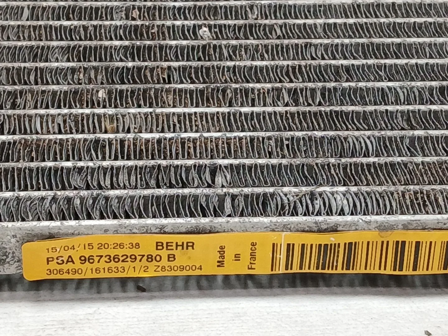 Condensador / Radiador Aire Acondicionado para Peugeot 308 Sw