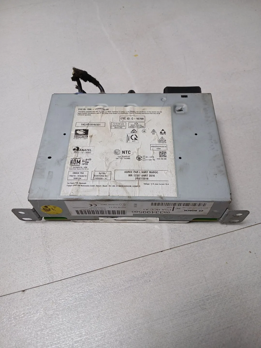 Sistema Audio / Radio Cd para Peugeot Expert Furgoneta (V_)