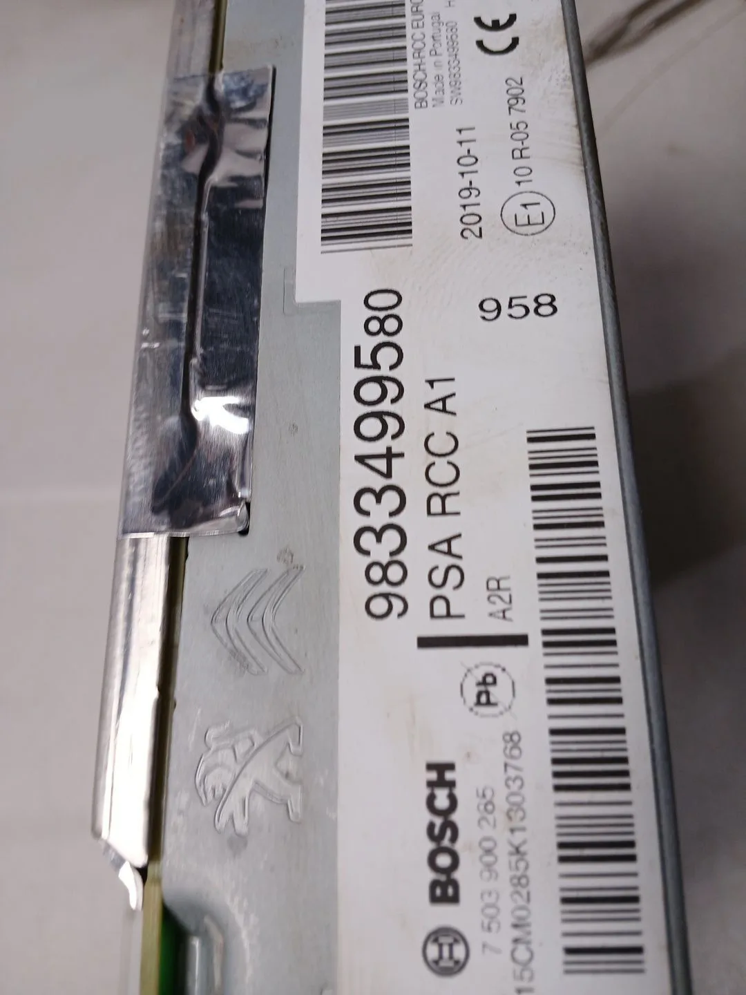 Sistema Audio / Radio Cd para Peugeot Expert Furgoneta (V_)