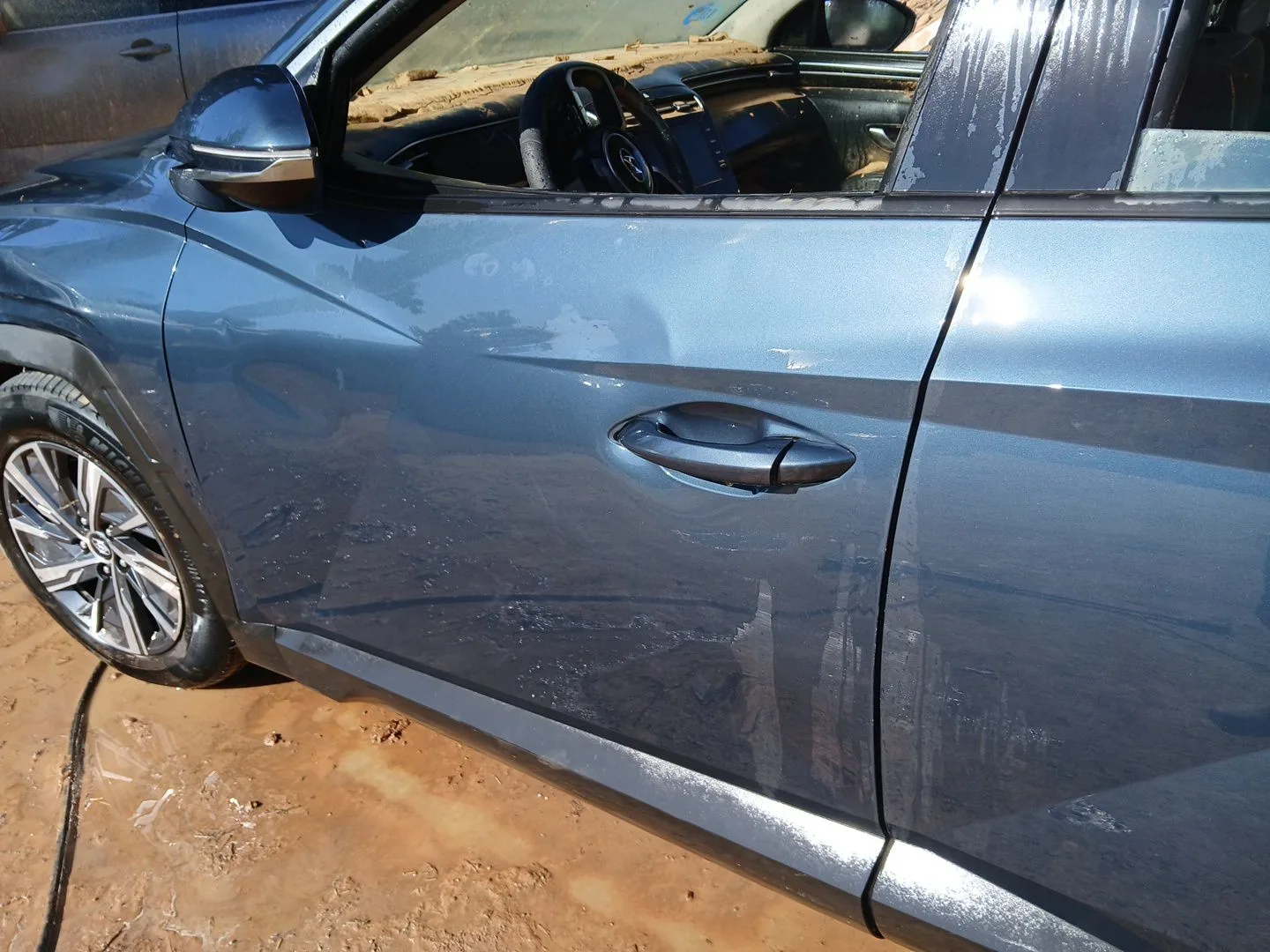 Puerta Delantera Izquierda para Hyundai Tucson (Nx4E, Nx4A)