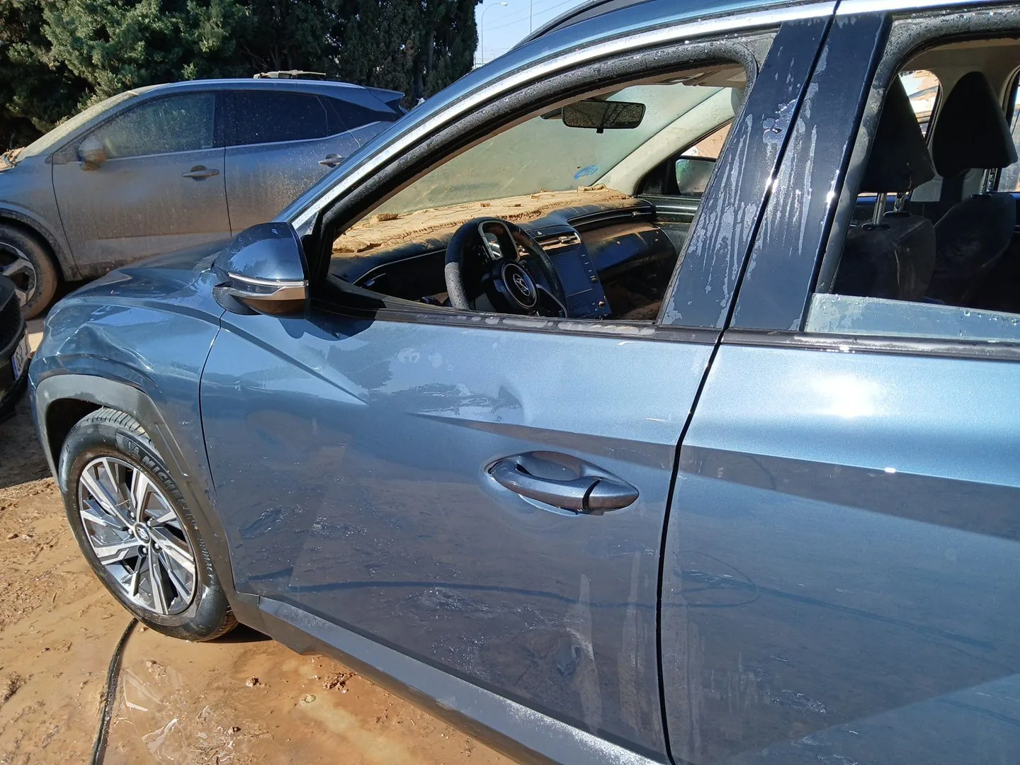 Puerta Delantera Izquierda para Hyundai Tucson (Nx4E, Nx4A)