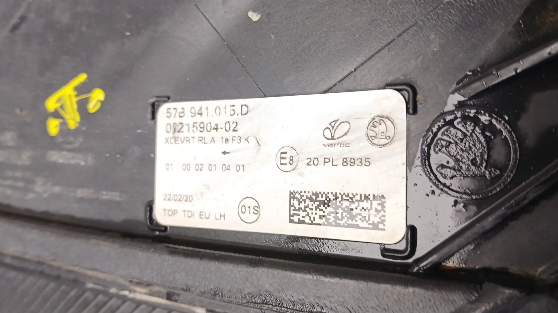 Faro Izquierdo para Skoda Karoq (Nu7, Nd7)