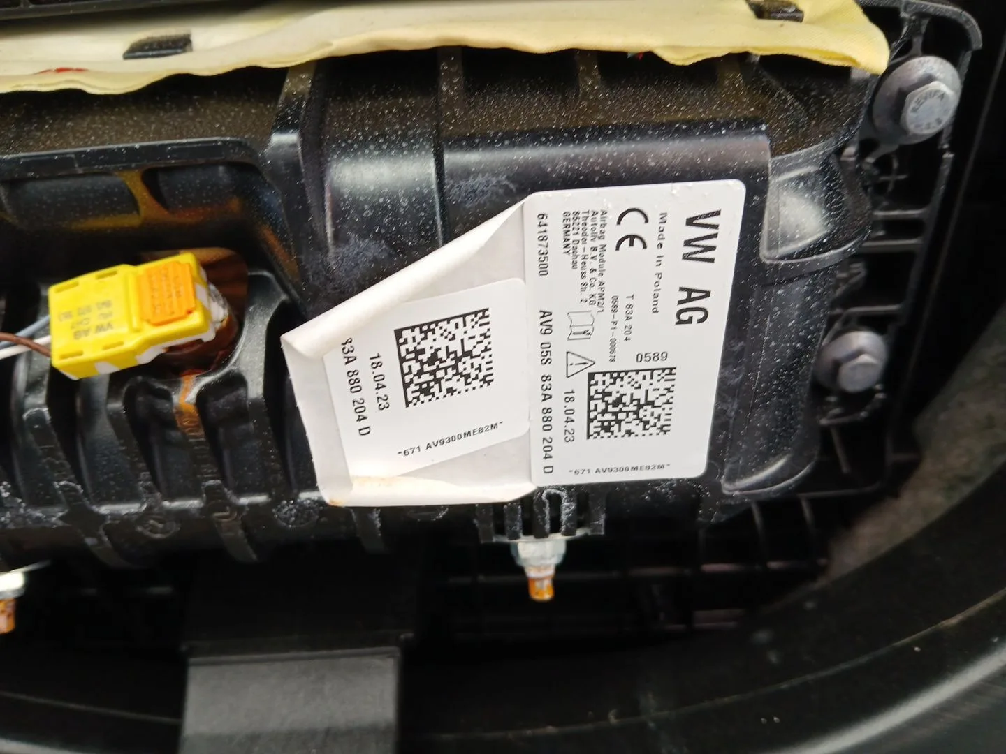 Salpicadero para Audi Q3 Sportback (F3N)