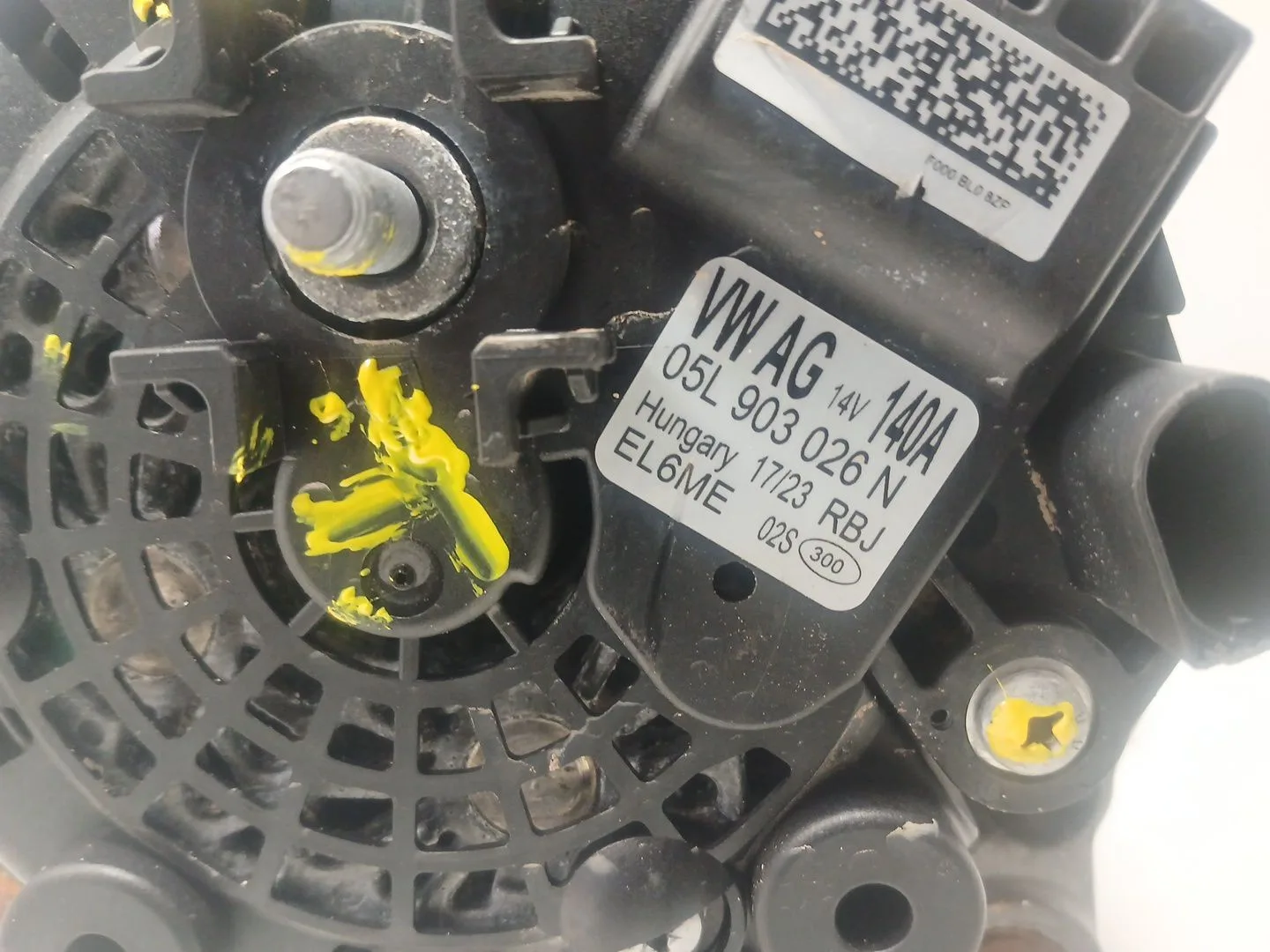 Alternador para Audi Q3 Sportback (F3N)