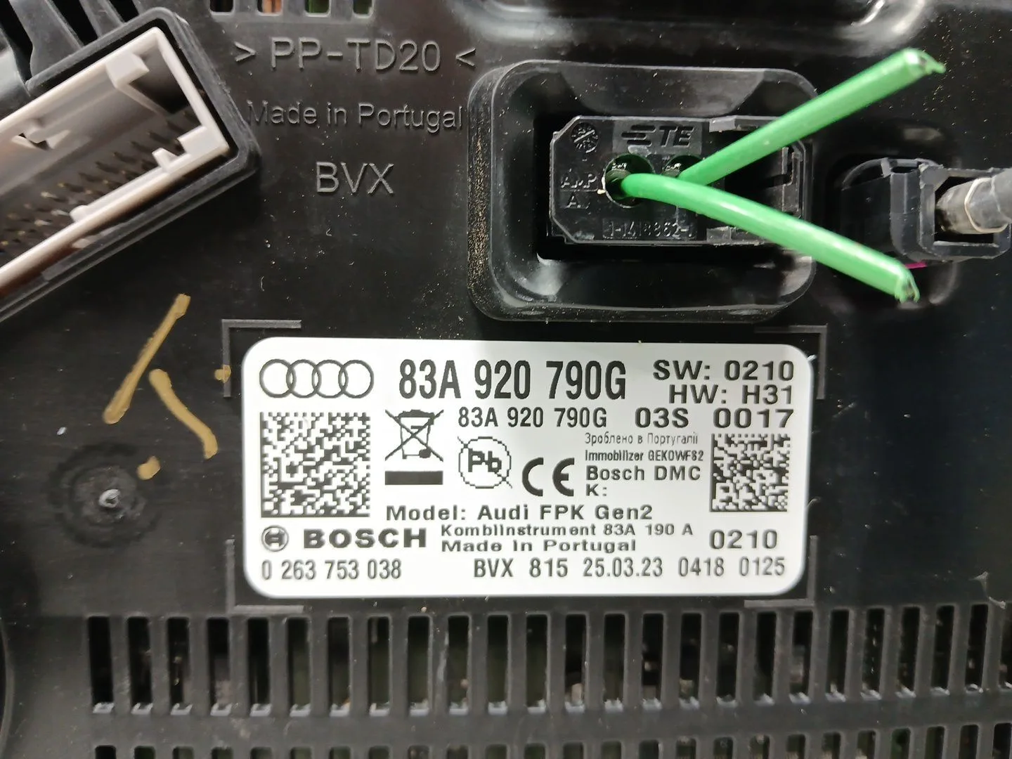 Cuadro Instrumentos para Audi Q3 Sportback (F3N)