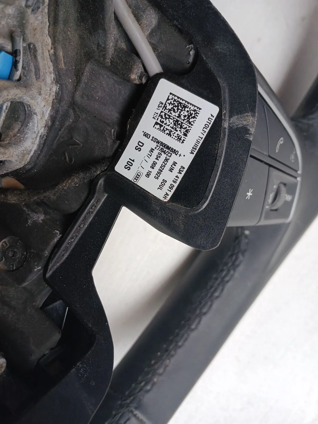 Volante para Audi Q3 Sportback (F3N)