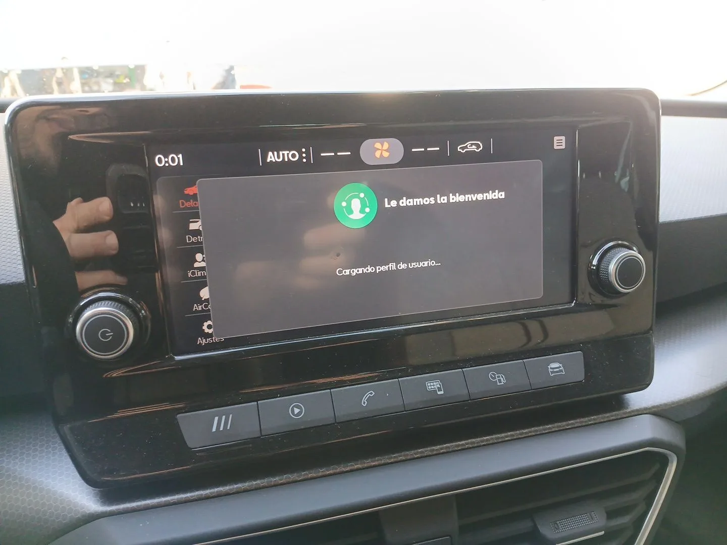Pantalla Multifuncion para Seat Leon Sportstourer (Kl8, Kld)