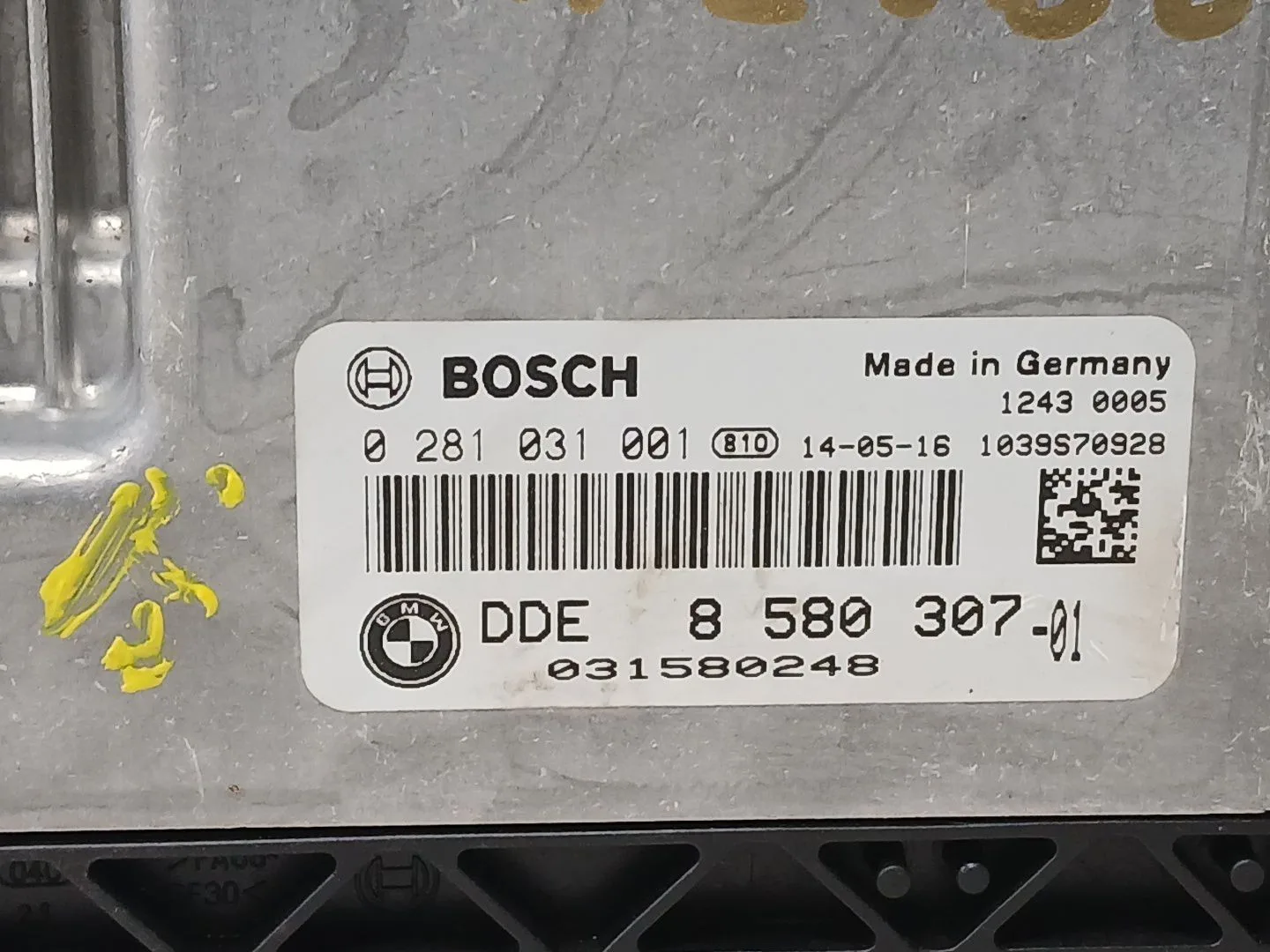Centralita Motor Uce para Bmw X1 (E84)