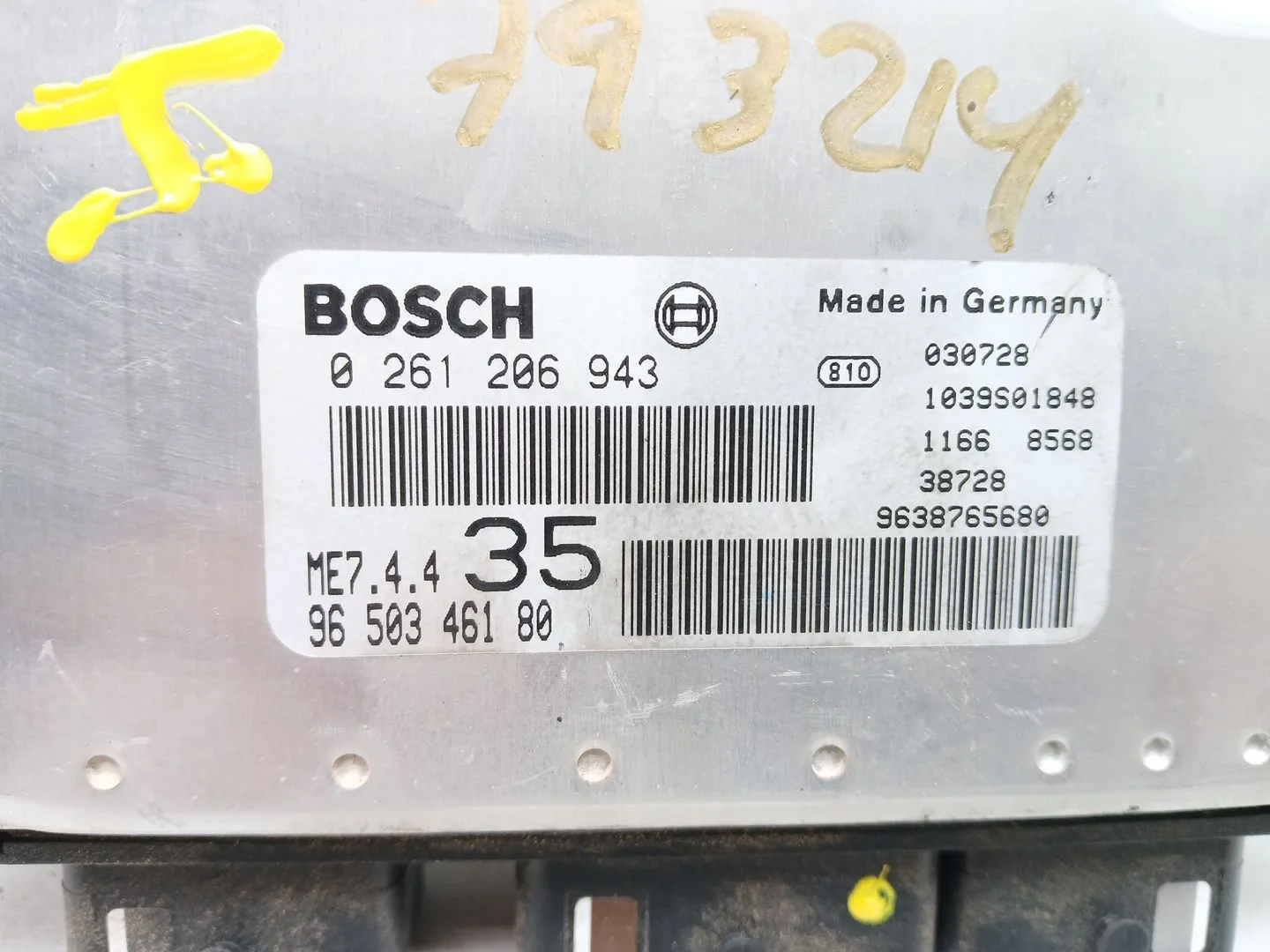 Centralita Motor Uce para Peugeot 307 (3A/C)