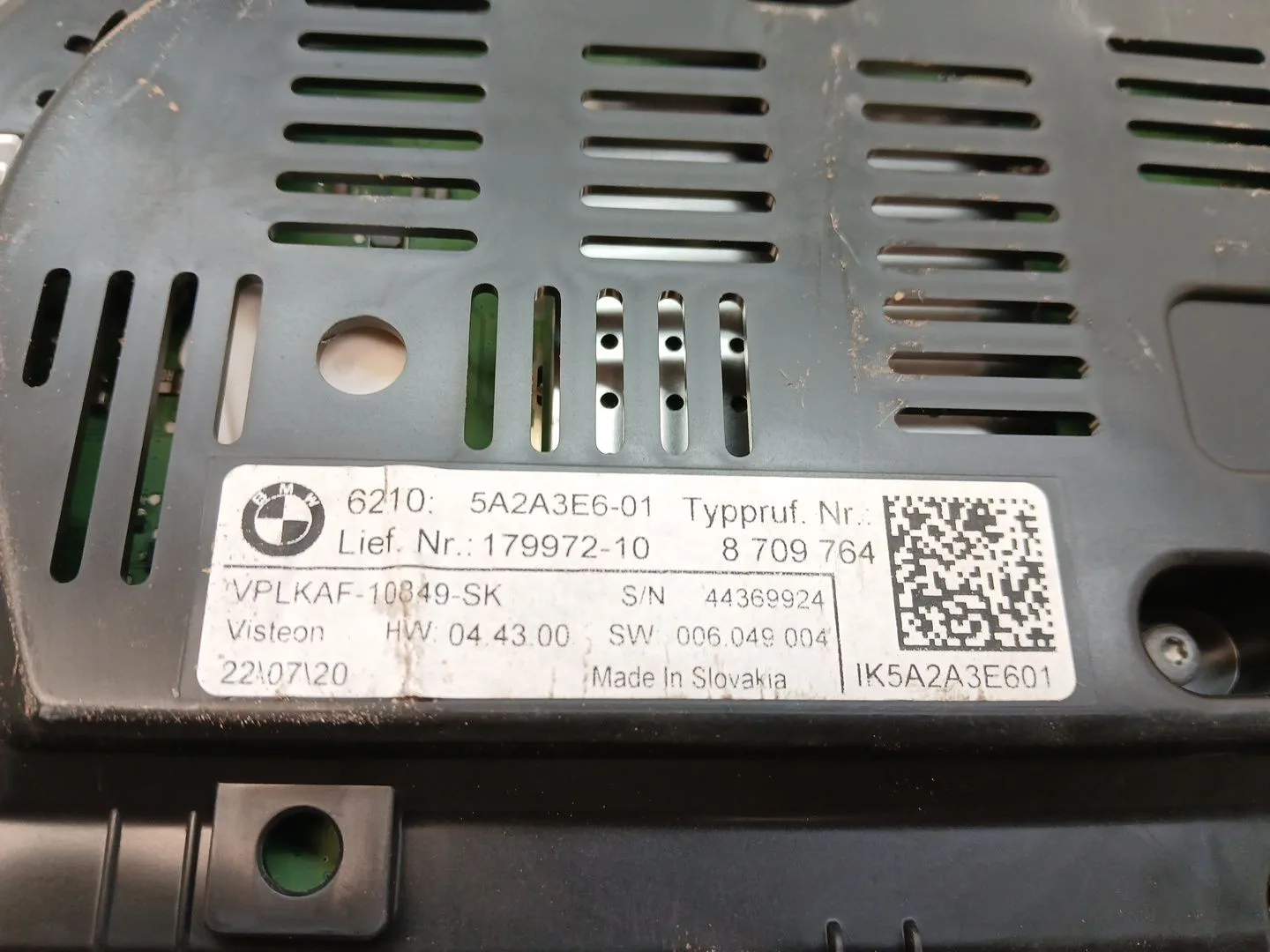 Cuadro Instrumentos para Bmw 1 (F40)
