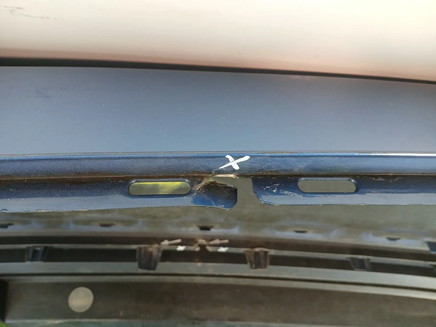 Paragolpes Trasero para Ford Fiesta Vii (Hj, Hf)