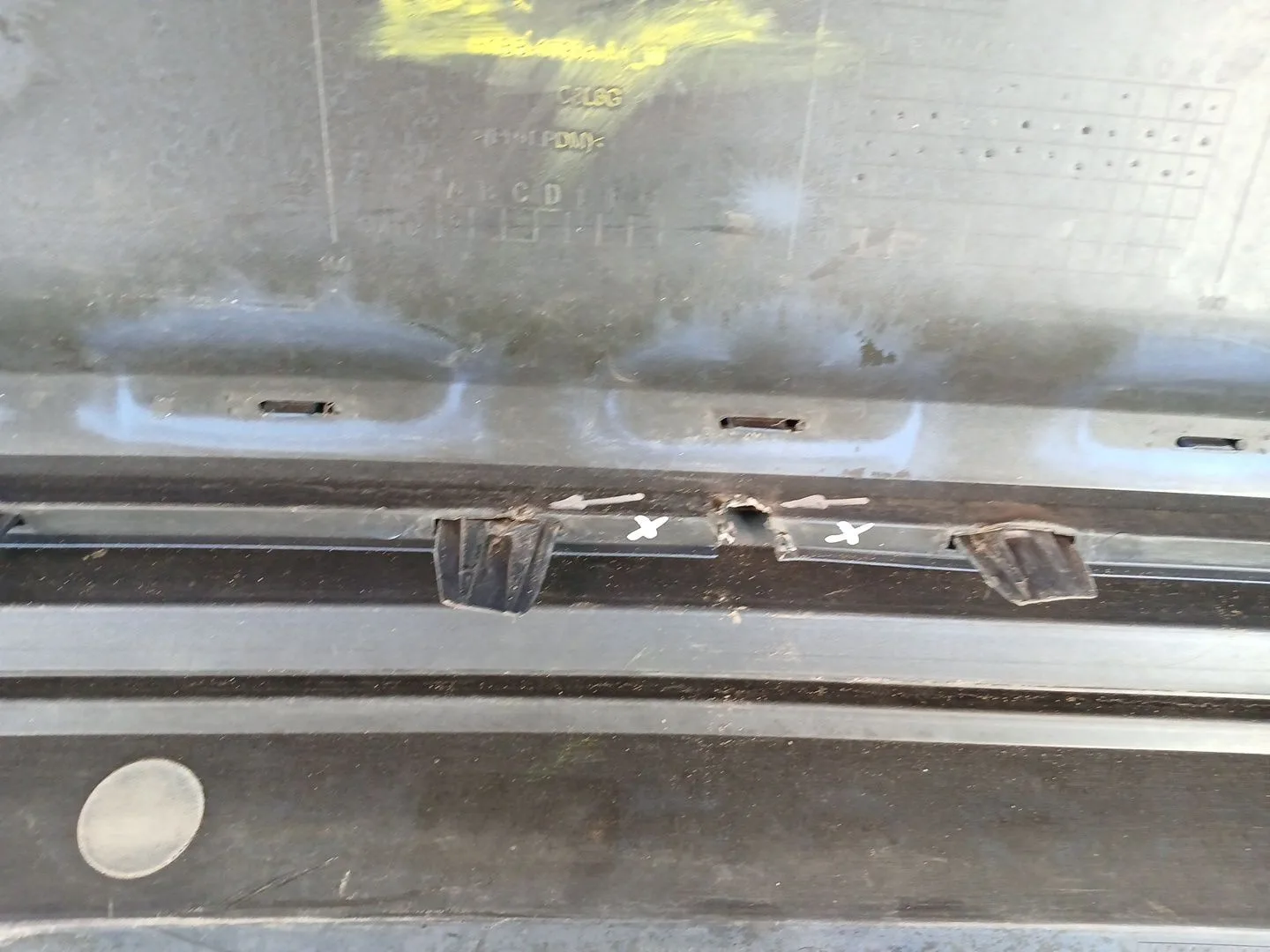 Paragolpes Trasero para Ford Fiesta Vii (Hj, Hf)