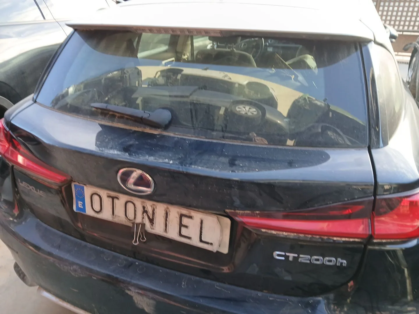 Porton Trasero para Lexus Ct (Zwa10_)
