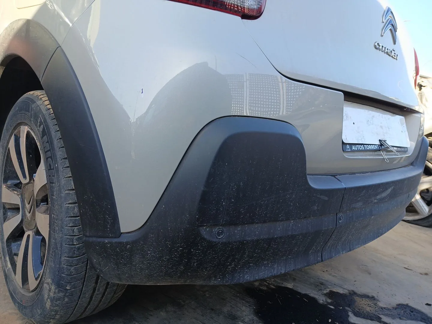 Paragolpes Trasero para Citroën C3 Iii (Sx)