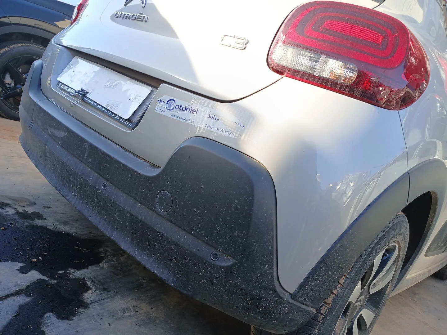 Paragolpes Trasero para Citroën C3 Iii (Sx)