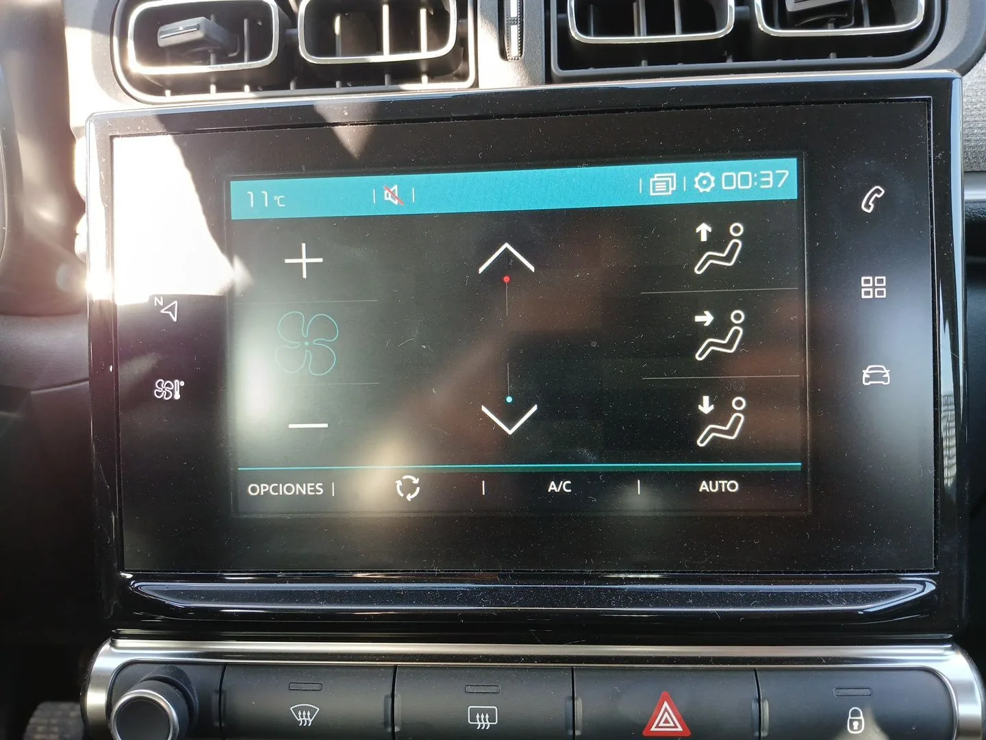 Pantalla Multifuncion para Citroën C3 Iii (Sx)