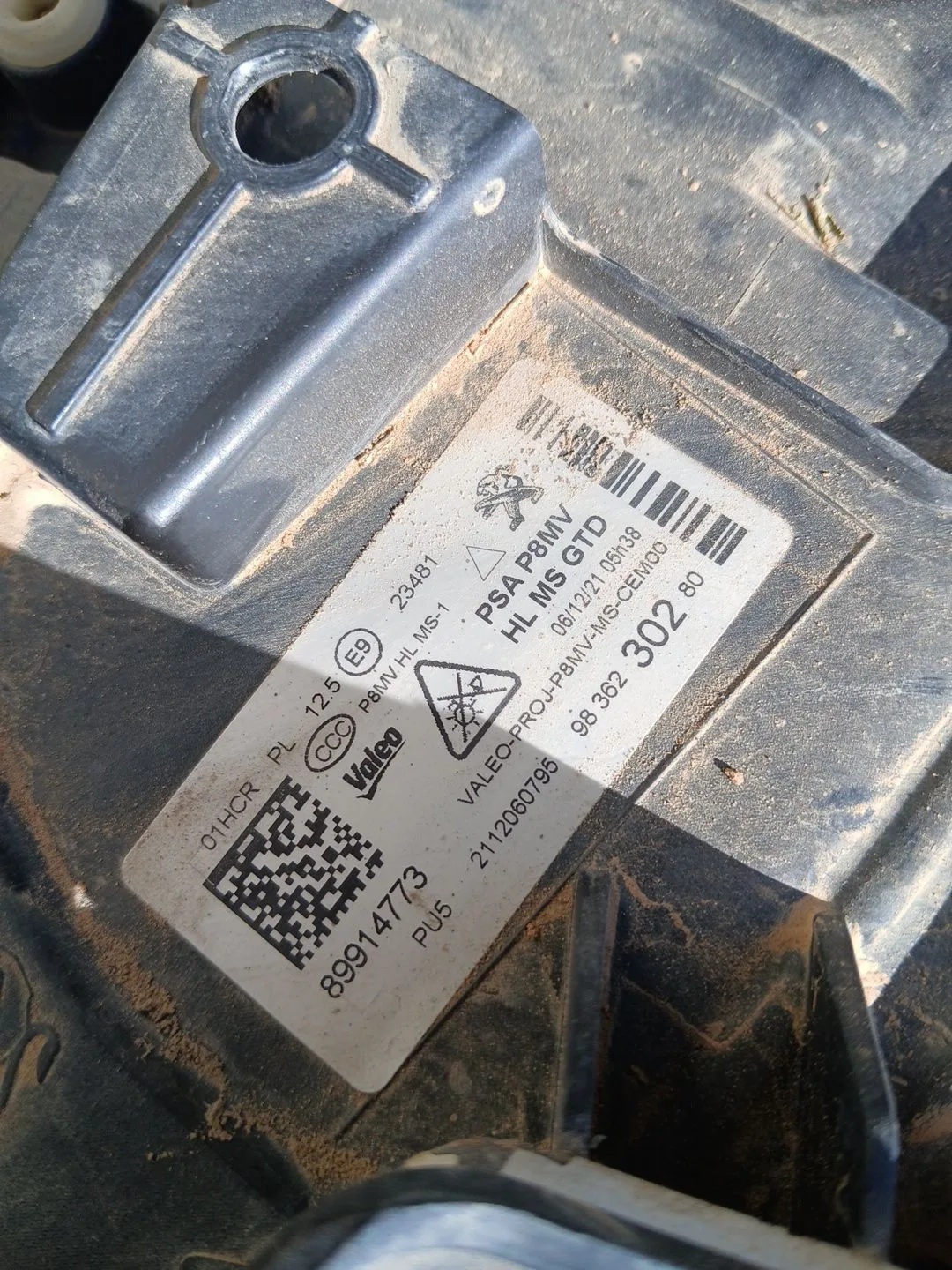Faro Izquierdo para Peugeot 3008 Ii Suv (Mc_, Mr_, Mj_, M4_)