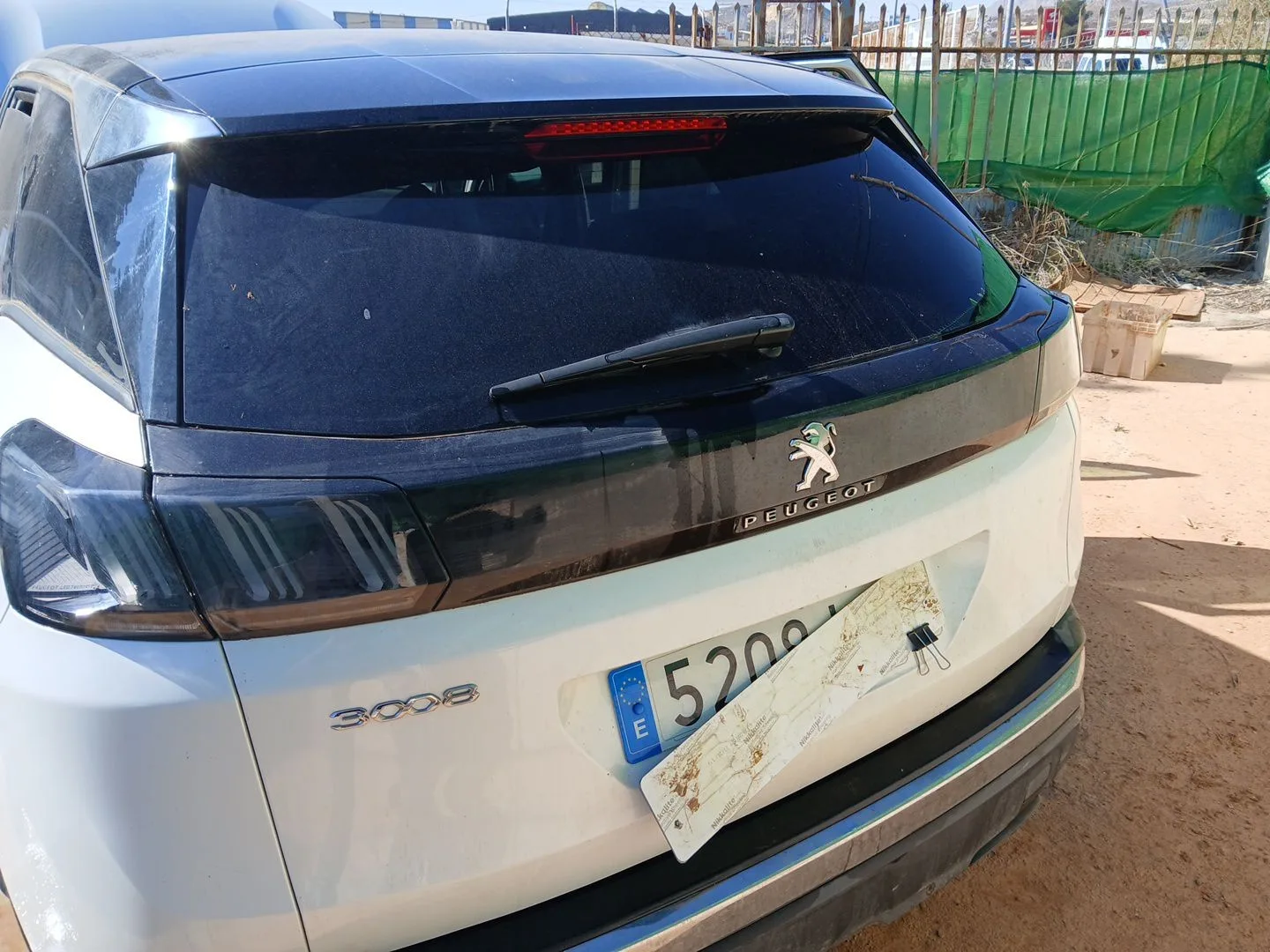 Porton Trasero para Peugeot 3008 Ii Suv (Mc_, Mr_, Mj_, M4_)