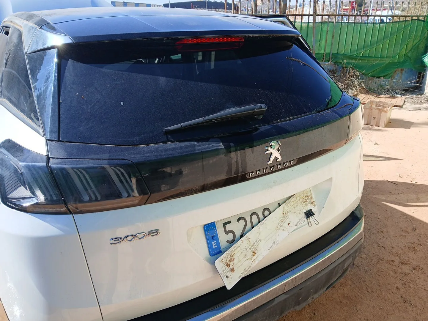 Porton Trasero para Peugeot 3008 Ii Suv (Mc_, Mr_, Mj_, M4_)
