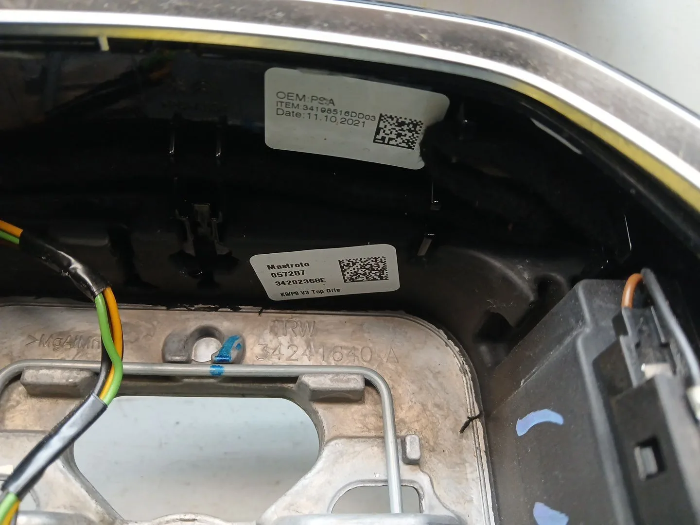 Volante para Peugeot 3008 Ii Suv (Mc_, Mr_, Mj_, M4_)