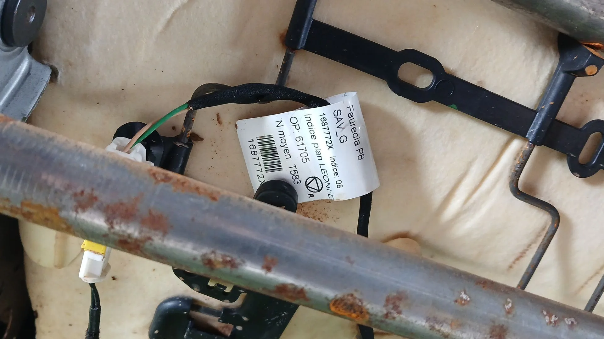 Asiento Delantero Izquierdo para Peugeot 3008 Ii Suv (Mc_, Mr_, Mj_, M4_)