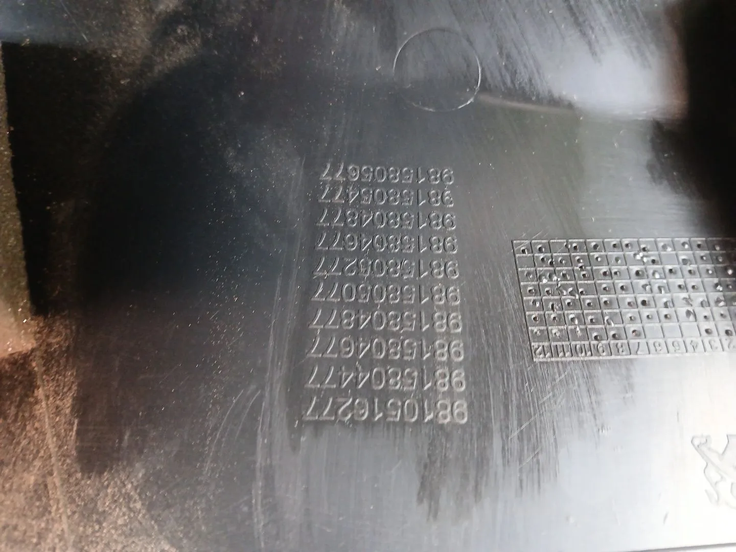 Guarnecido Puerta Trasera Derecha para Peugeot 3008 Ii Suv (Mc_, Mr_, Mj_, M4_)
