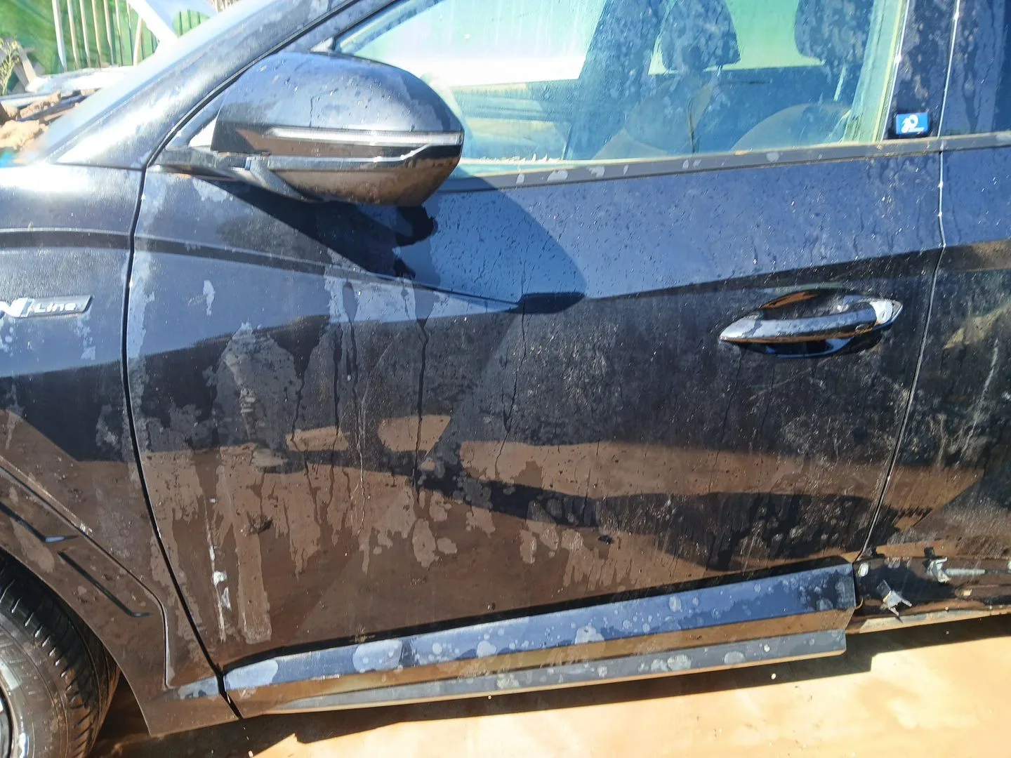 Puerta Delantera Izquierda para Hyundai Tucson (Nx4E, Nx4A)