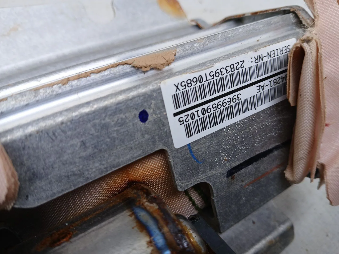 Airbag Delantero Derecho para Bmw X6 (E71, E72)