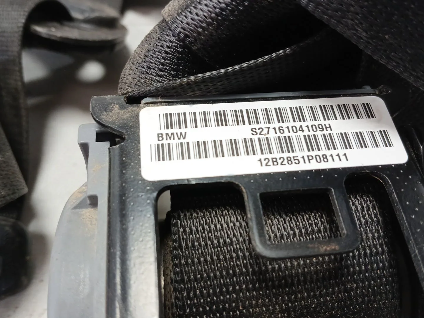 Cinturon Seguridad Delantero Izquierdo para Bmw X6 (E71, E72)