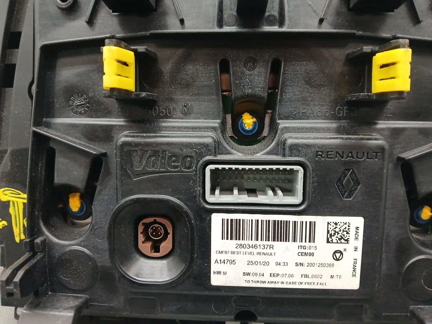 Pantalla Multifuncion para Renault Clio V (B7_)