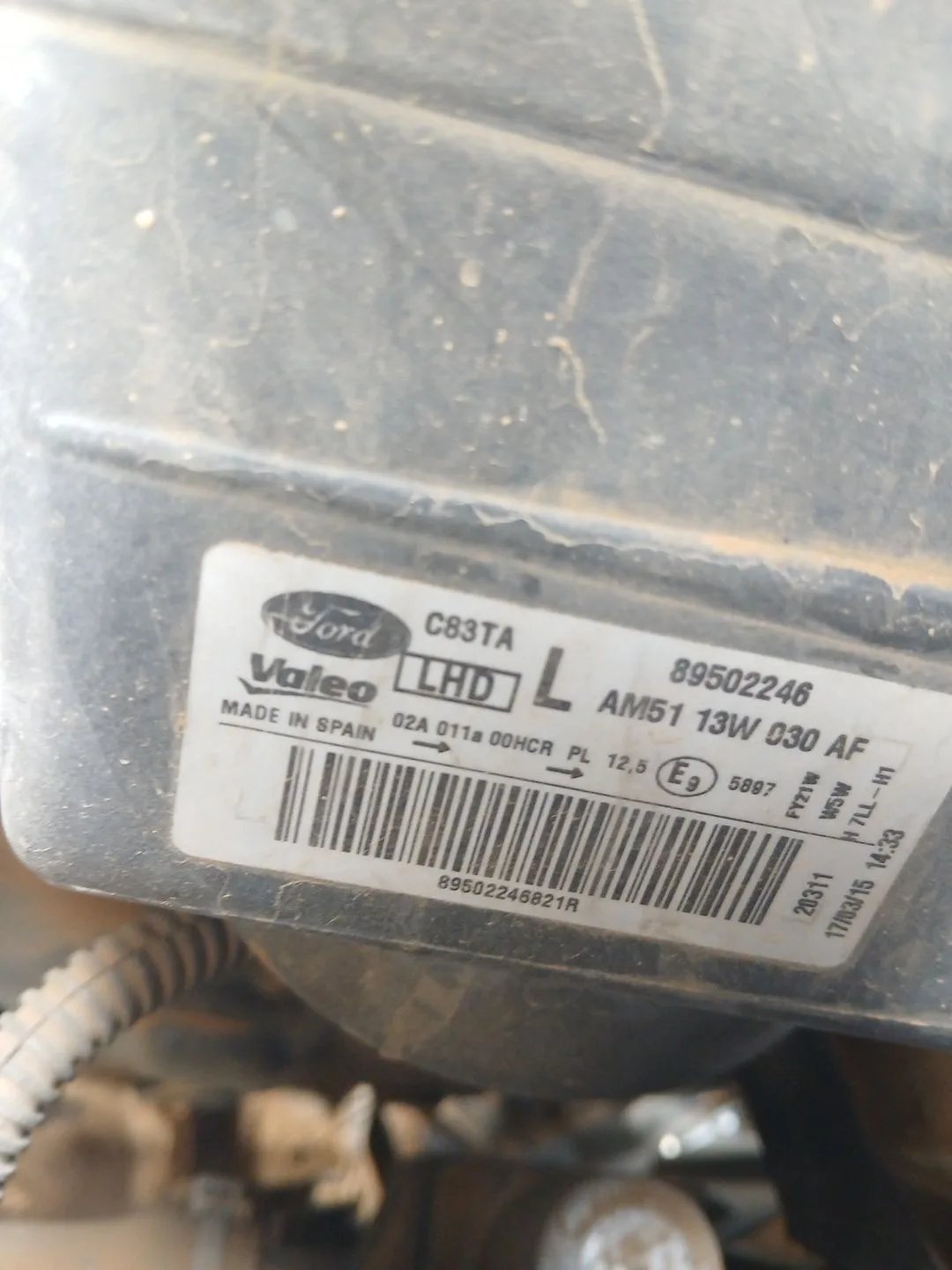 Faro Izquierdo para Ford C-Max Ii (Dxa/Cb7, Dxa/Ceu)