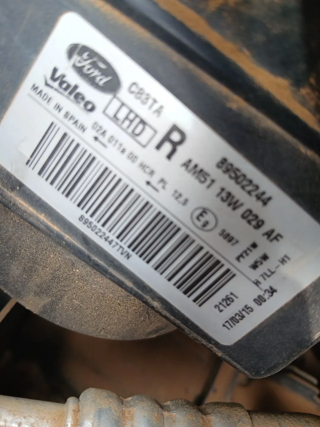 Faro Derecho para Ford C-Max Ii (Dxa/Cb7, Dxa/Ceu)
