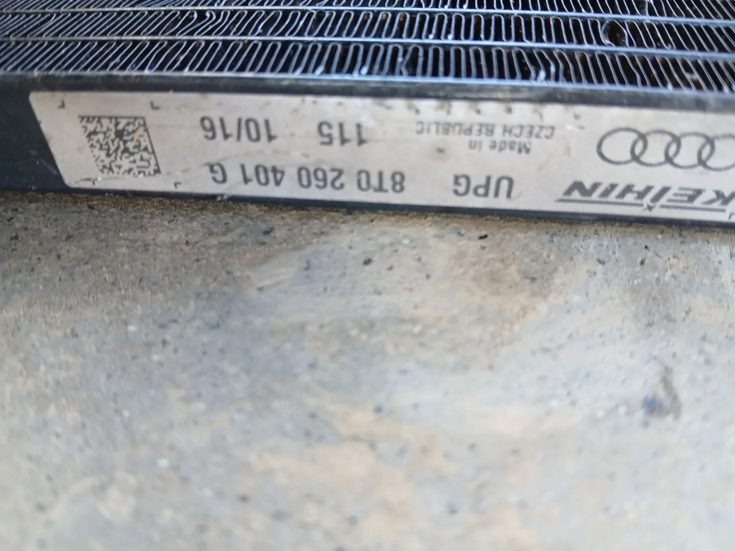 Condensador Aire Acondicionado para Audi Q5 (8Rb)