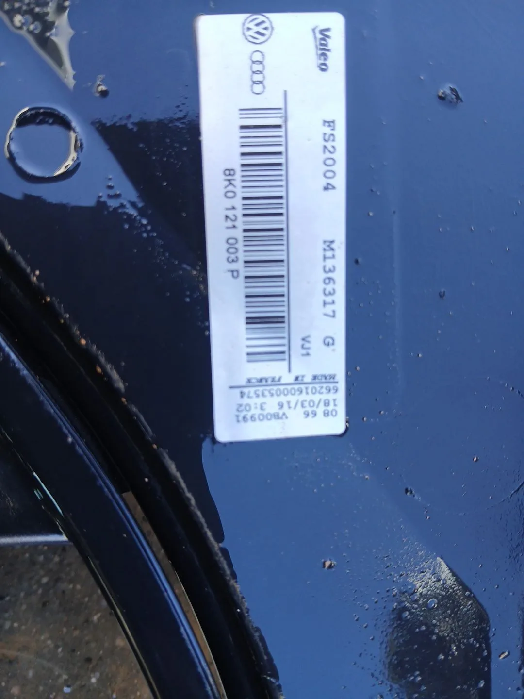 Electroventilador para Audi Q5 (8Rb)