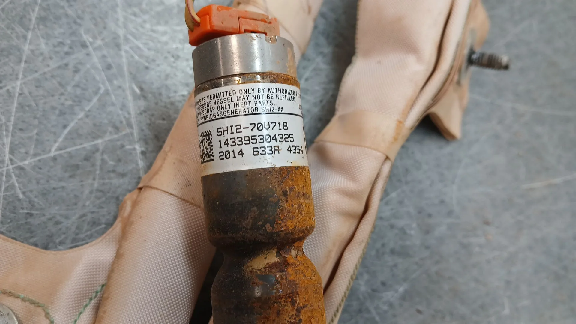 Airbag Cortina Delantero Derecho para Mazda Cx-5 (Ke, Gh)