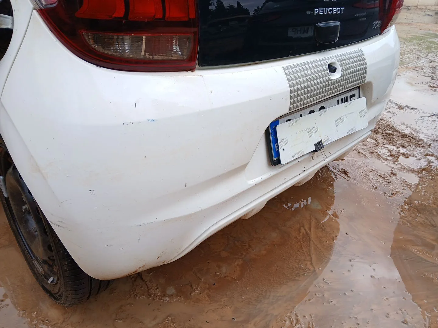 Paragolpes Trasero para Peugeot 108