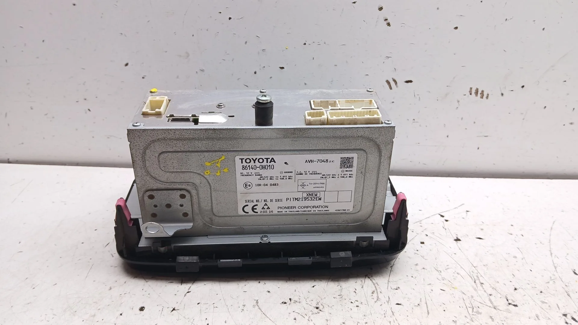 Sistema Audio / Radio Cd para Peugeot 108
