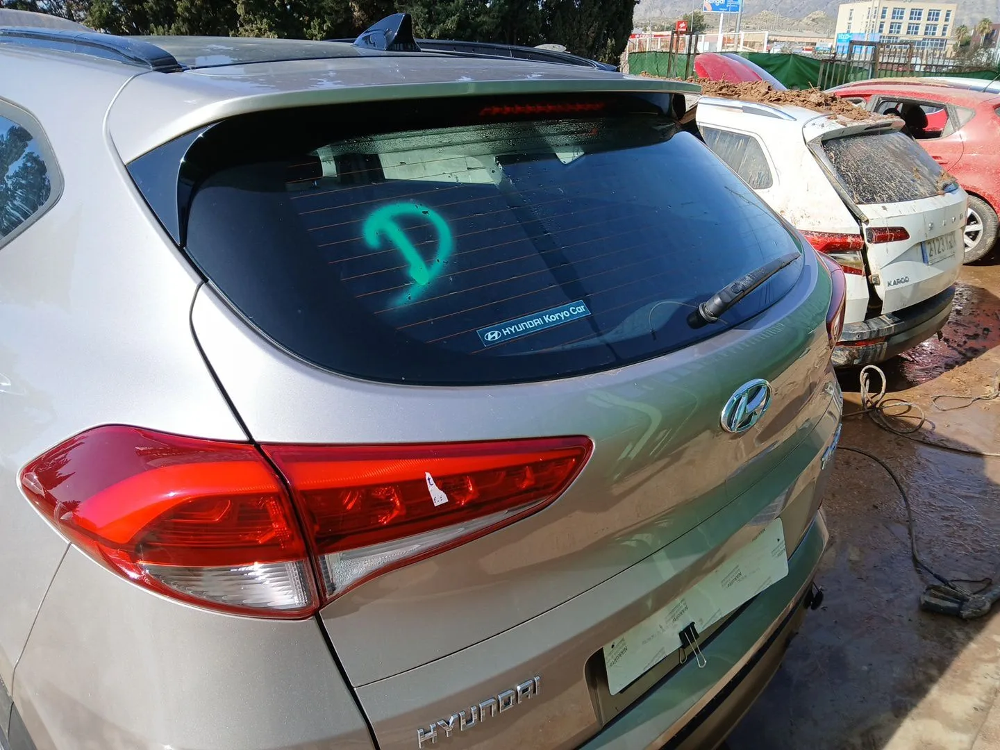 Porton Trasero para Hyundai Tucson (Tl, Tle)
