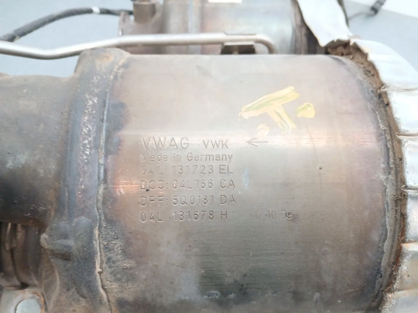 Filtro De Particulas para Volkswagen Polo Vi (Aw1, Bz1, Ae1)