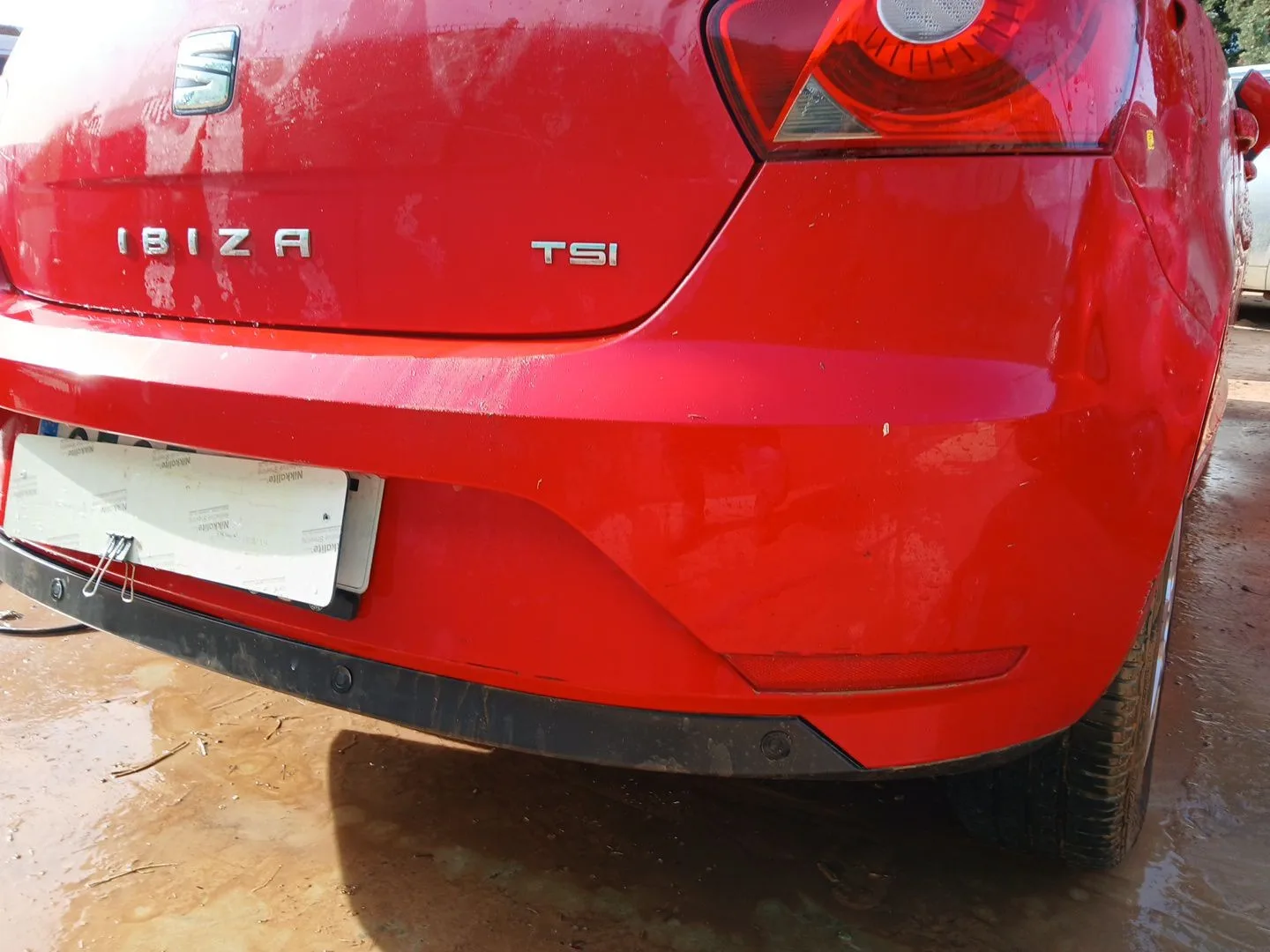 Paragolpes Trasero para Seat Ibiza Iv (6J5, 6P1)