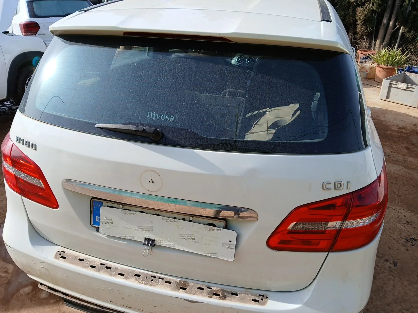 Porton Trasero para Mercedes-Benz Clase B Sports Tourer (W246, W242)