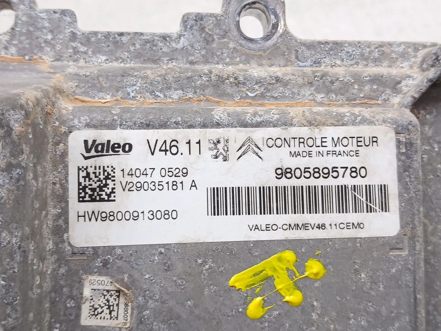 Centralita Motor Uce para Peugeot 208 I (Ca_, Cc_)